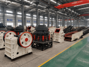 Eyun heavy mining equipment manufacturing workshop in China factory