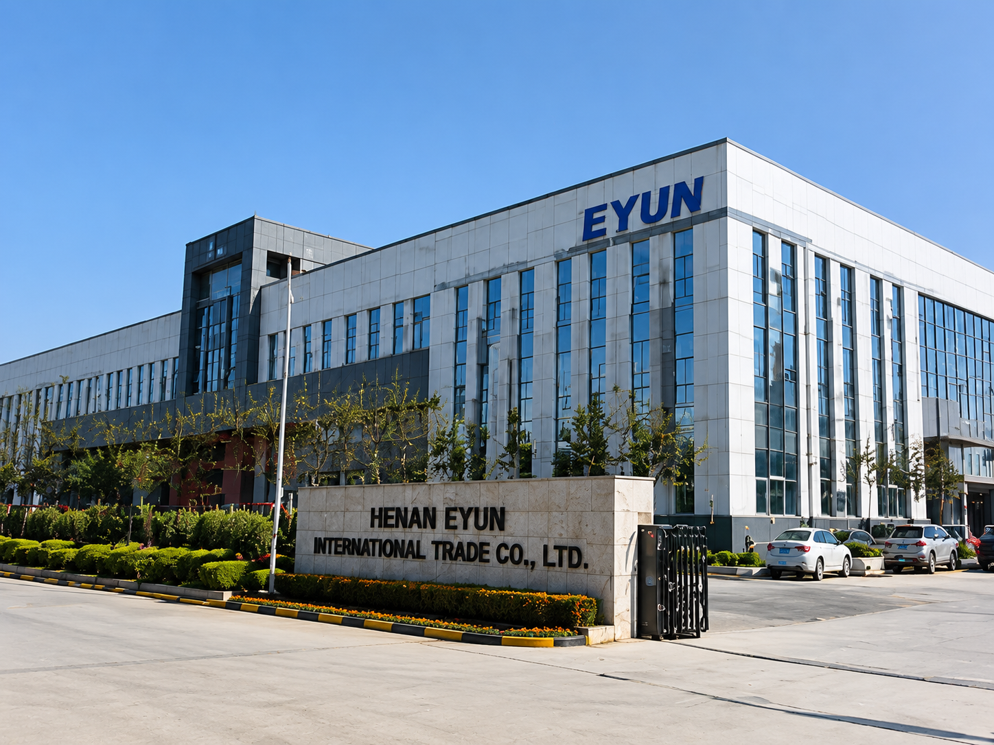Eyun Mining Equipment factory building in China